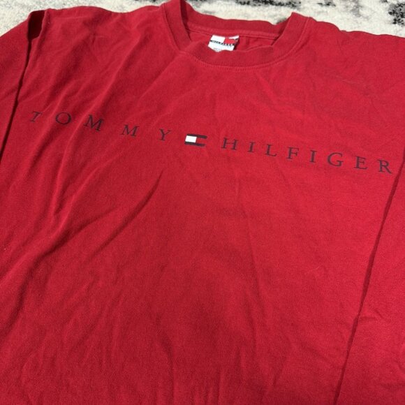 Vintage Made in Canada Tommy Hilfiger Longsleeve T-Shirt - Picture 3 of 6